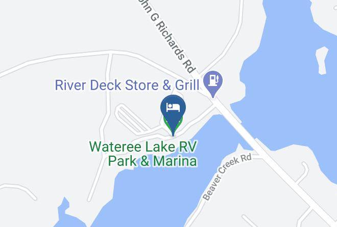 Kershaw - Wateree Lake Rv Park & Marina Maps