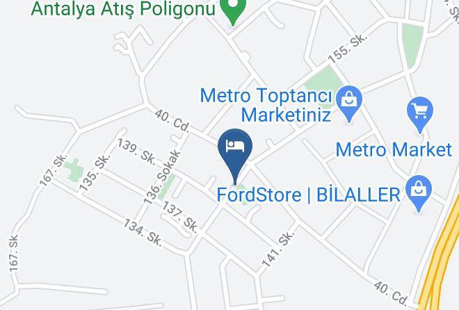 Konyaalti - Waterfall Mira Spa Maps