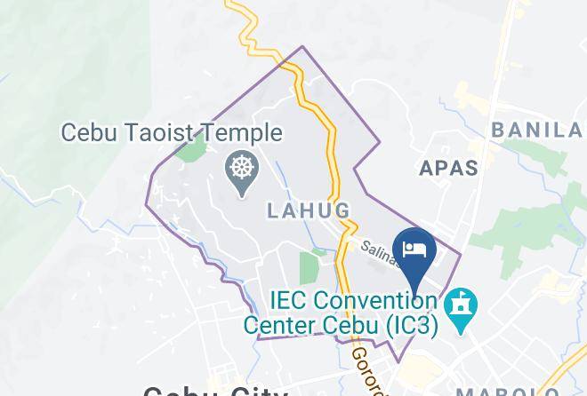 Waterfront Hotel & Casino Cebu City Map