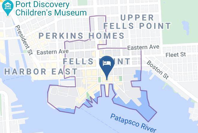 Waterfront Hotel Map