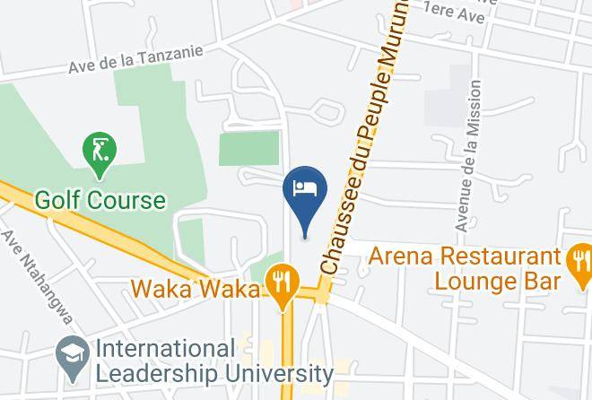 Bujumbura - Waterfront Hotel Maps