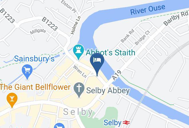 North Yorkshire - Waterfront Hotel Maps