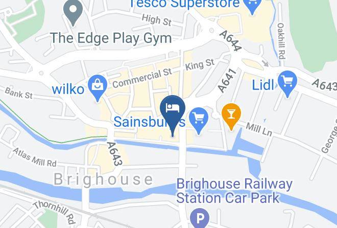 Calderdale - Waterfront Lodge Hotel & Prego Restaurant Maps