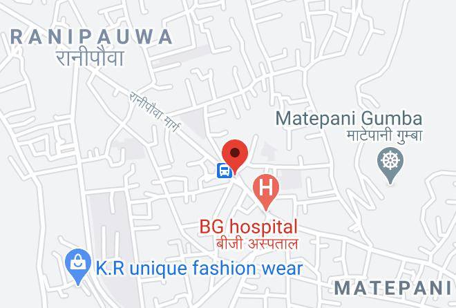 Pokhara - Waterfront Resort Maps