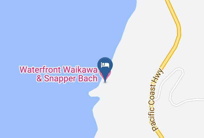 Opotiki - Waterfront Waikawa & Snapper Bach Maps