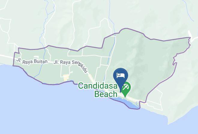 Karangasem Regency - Watergarden Kafe Maps