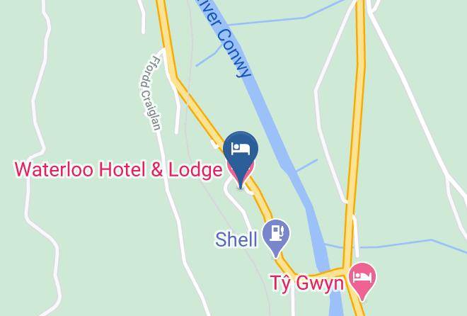 Conwy - Waterloo Hotel & Lodge Maps