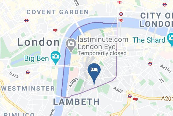 London - Waterloo Hub Hotel & Suites Maps
