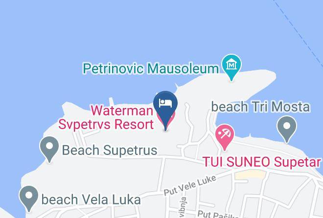 Supetar - Svpetrvs Hoteli D D Maps