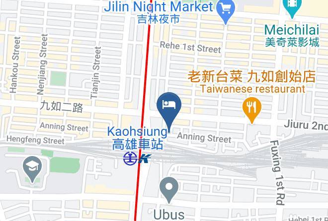Sanmin District - Watermark Hotel Kaohsiung Station Maps