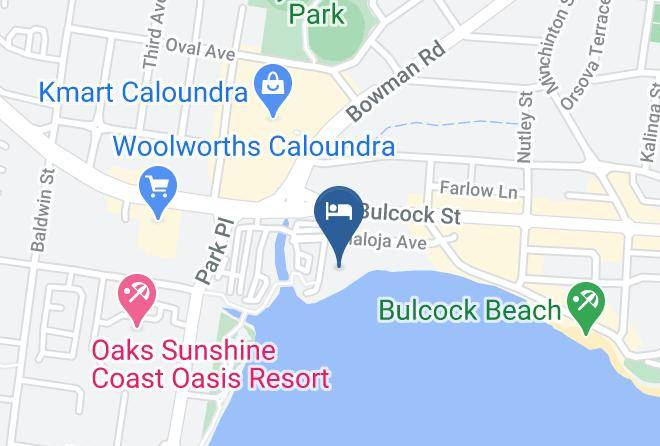 Watermark Resort Caloundra Map