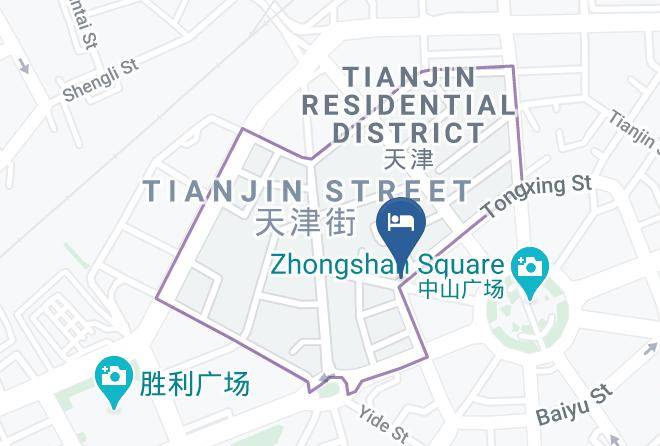 Dalian - Watermelon Hotel Maps