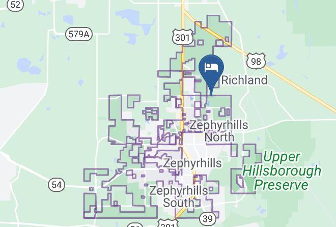 Pasco - Waters Edge Rv Resort Maps