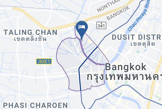 Bangkok Noi District - Waterside Boutique Hotel Maps
