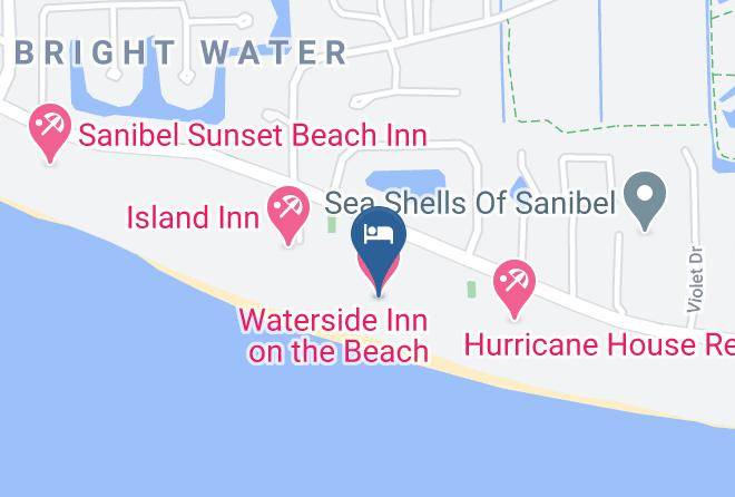 Waterside Inn On The Beach Map