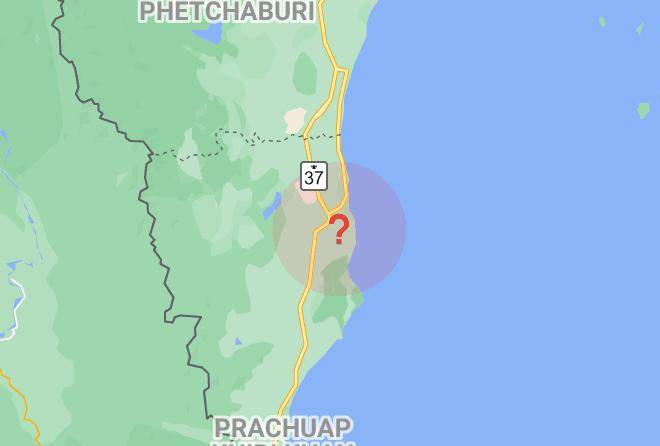 Amphoe Pran Buri - Waterside Resort Maps