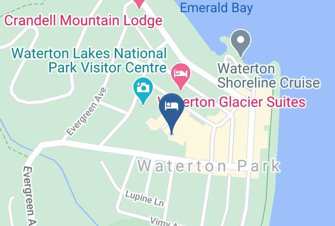 Division 3 - Waterton Lakes Lodge Resort Maps