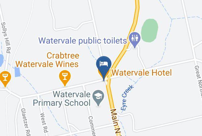 Clare And Gilbert Valleys - Watervale Hotel Maps