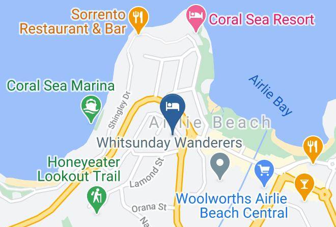 Whitsunday - Waterview Airlie Beach Maps