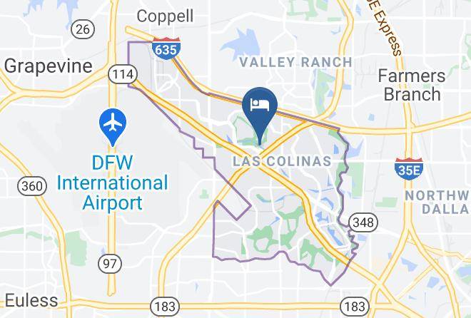 Dallas - Waterwalk Dallas Las Colinas Maps