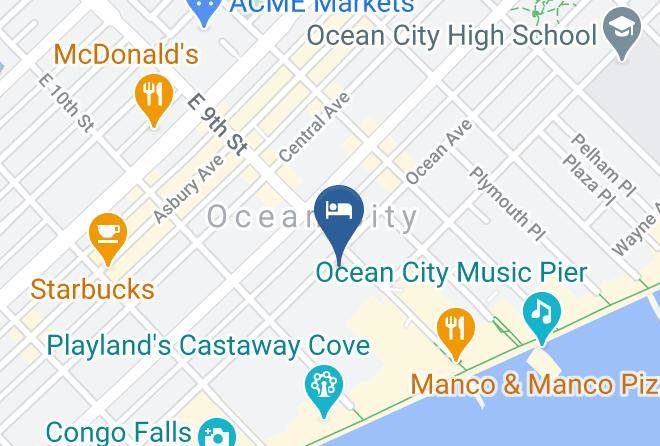 Cape May - Watson's Regency Suites Maps