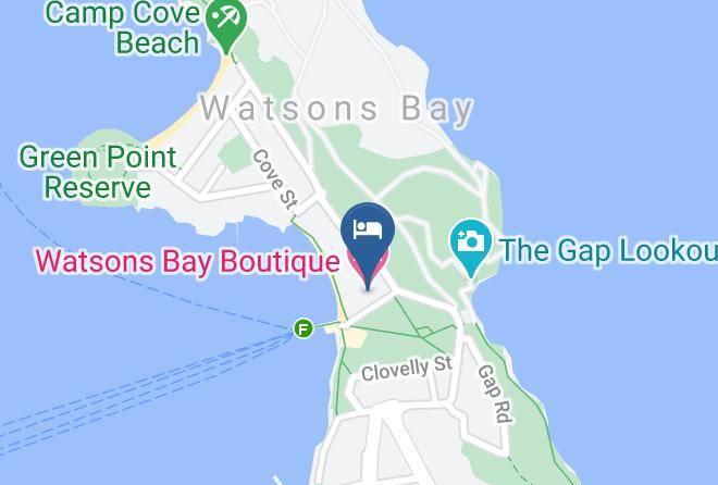 Woollahra - Watsons Bay Boutique Hotel Maps