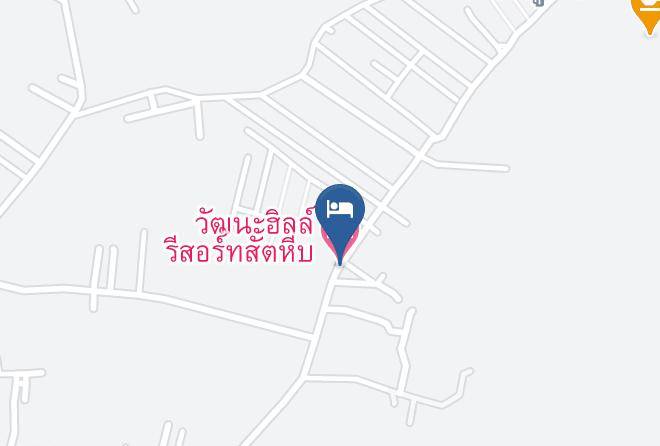 Amphoe Sattahip - Wattana Hill Resort Sattahip Maps