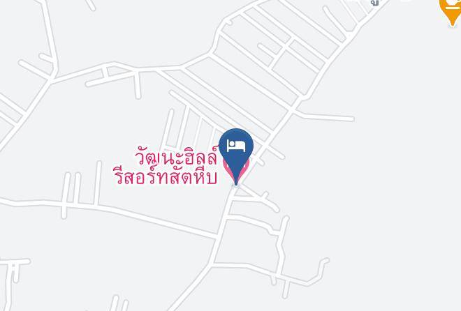 Amphoe Sattahip - Wattana Hill Resort Maps