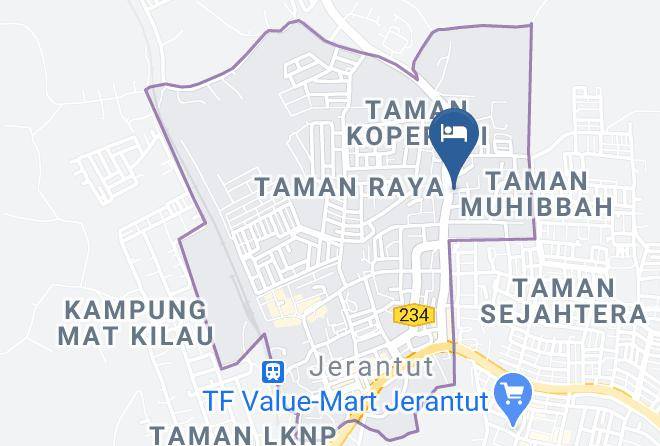 Jerantut District - Wau Hotel & Cafe Maps