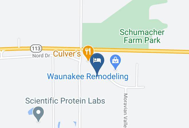 Dane - Waunakee Hotel Maps
