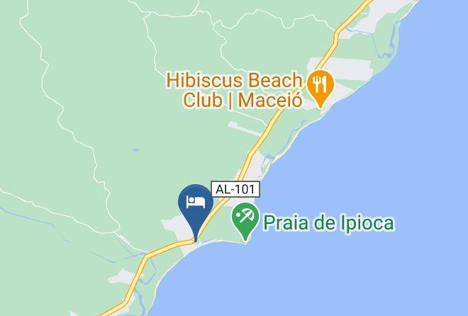 Maceio - Wave Suites Hotel Maps