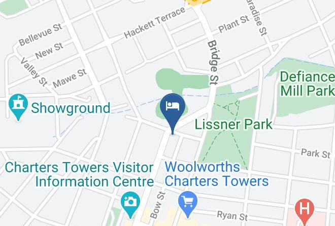 Charters Towers - Waverley Hotel Maps