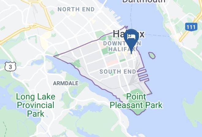 Halifax - Waverley Inn Maps