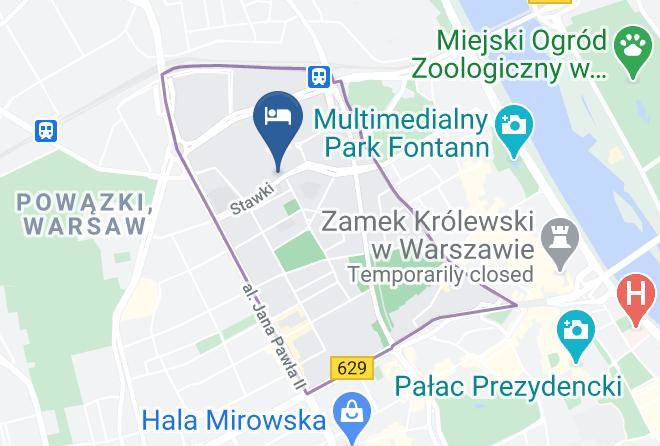 Warsaw - Waw City Apartments Maps