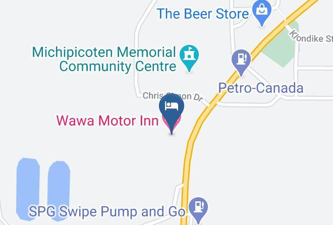 Wawa Motor Inn Map