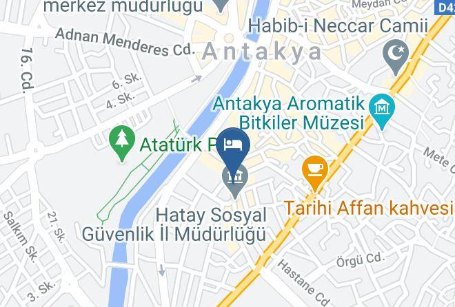 Antakya - Waxwing Hotel Maps