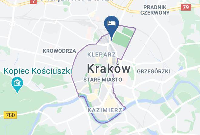 Cracow - Way2stay Maps