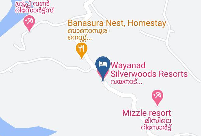 Vythiri - Wayanad Silverwoods Resorts Maps