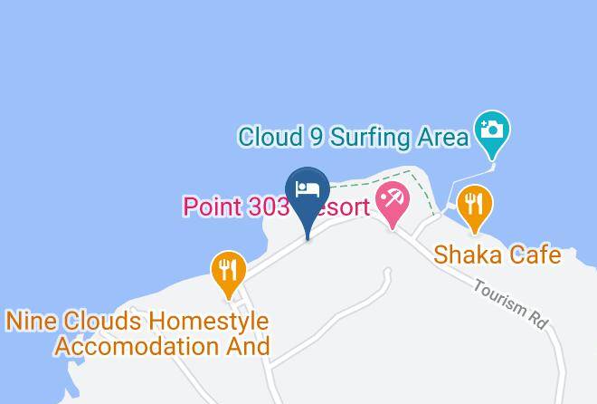 Surigao Del Norte - Wayfarer Cloud 9 Resort Maps
