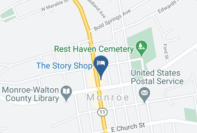 Walton - Wayfarer Hotel & Events Maps