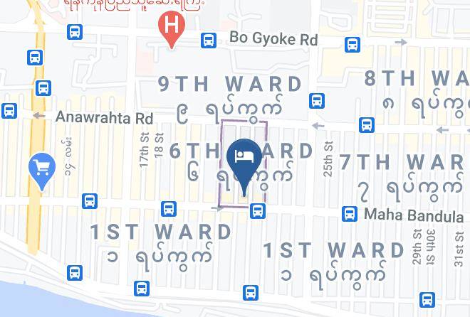 Yangon West - Wayfarer's Rest Maps