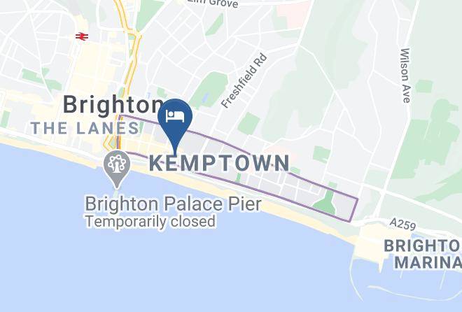 Brighton And Hove - Waynes Place Maps