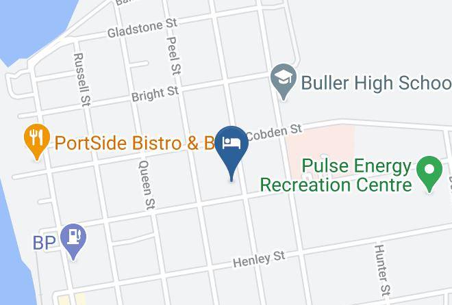 Buller - Waynes World Flashpacker Accommodation Maps