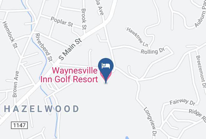 Haywood - Waynesville Inn Golf Resort Maps