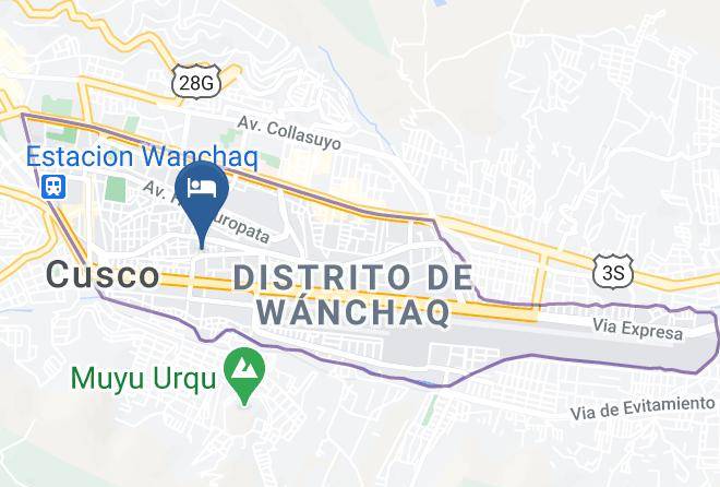 Wanchaq - Wayra Dreams Hotel Maps