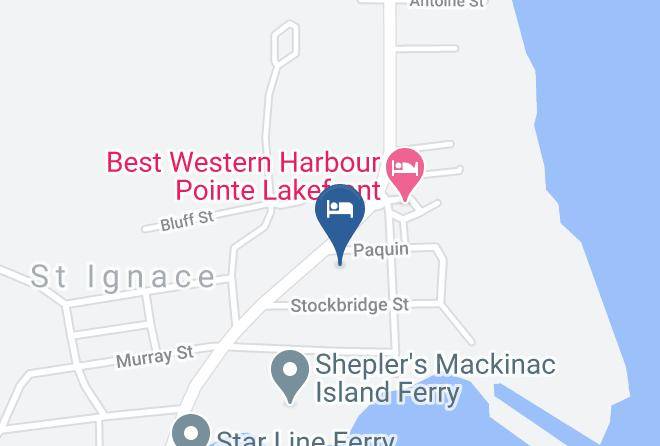 Mackinac County - Wayside Motel Maps