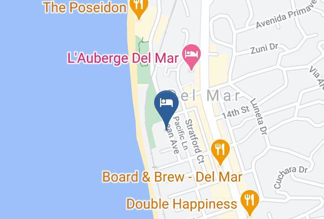 San Diego - Wch At Wave Crest Resort Maps