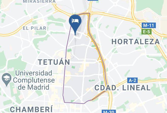 Madrid - Hotel Weare Chamartin Maps