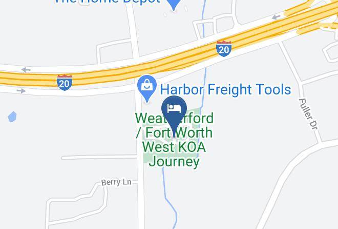 Parker - Weatherford Fort Worth West Koa Journey Maps