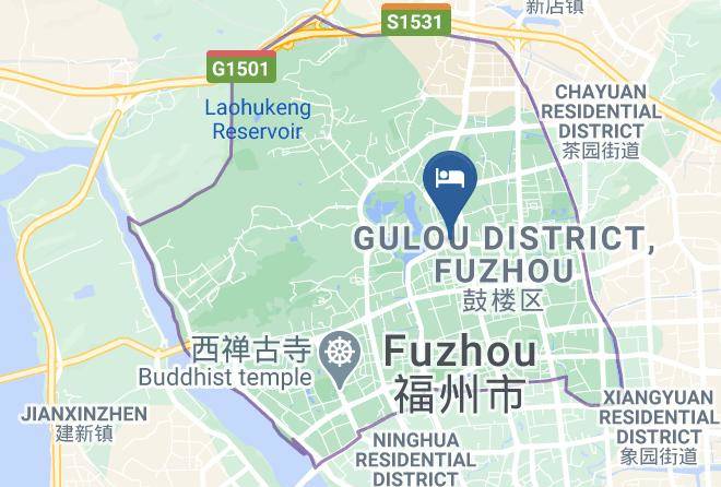 Fuzhou - Weaver Hotel Condo Maps